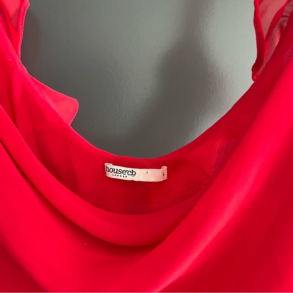 House of CB Red Ruffle Maxi Dress - Picture 12 of 16